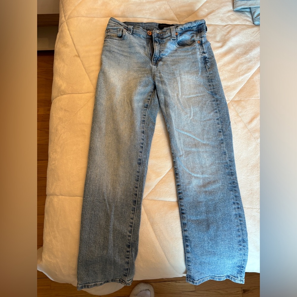 Kendall + Kylie Icon High Rise Straight Jean